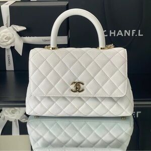 🥃🥃Chanel Coco handLe fLap bag